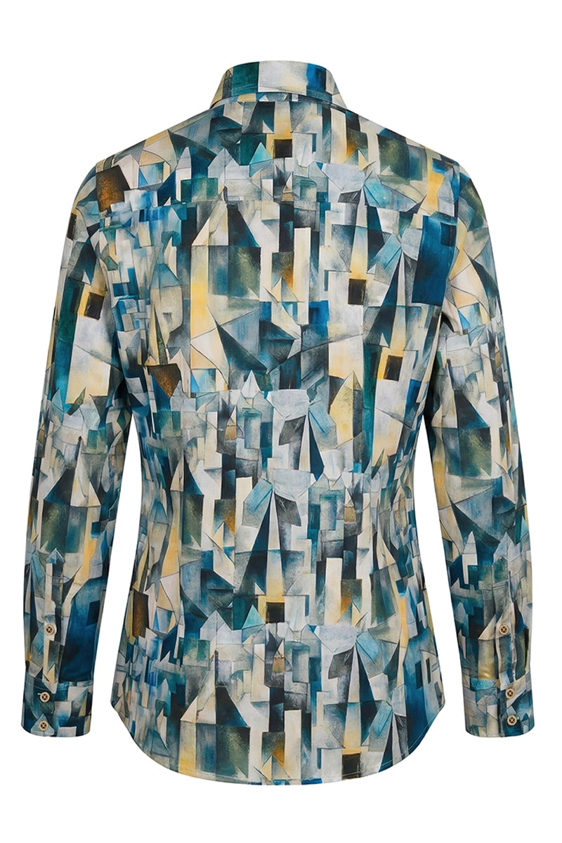 Georges Braque Pere du Cubisme zeigt Shirt met lange mouwen voor dames