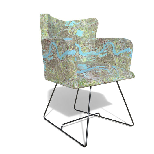Rotterdam Map dining chair