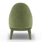 Olive Green Tulip Armchairs