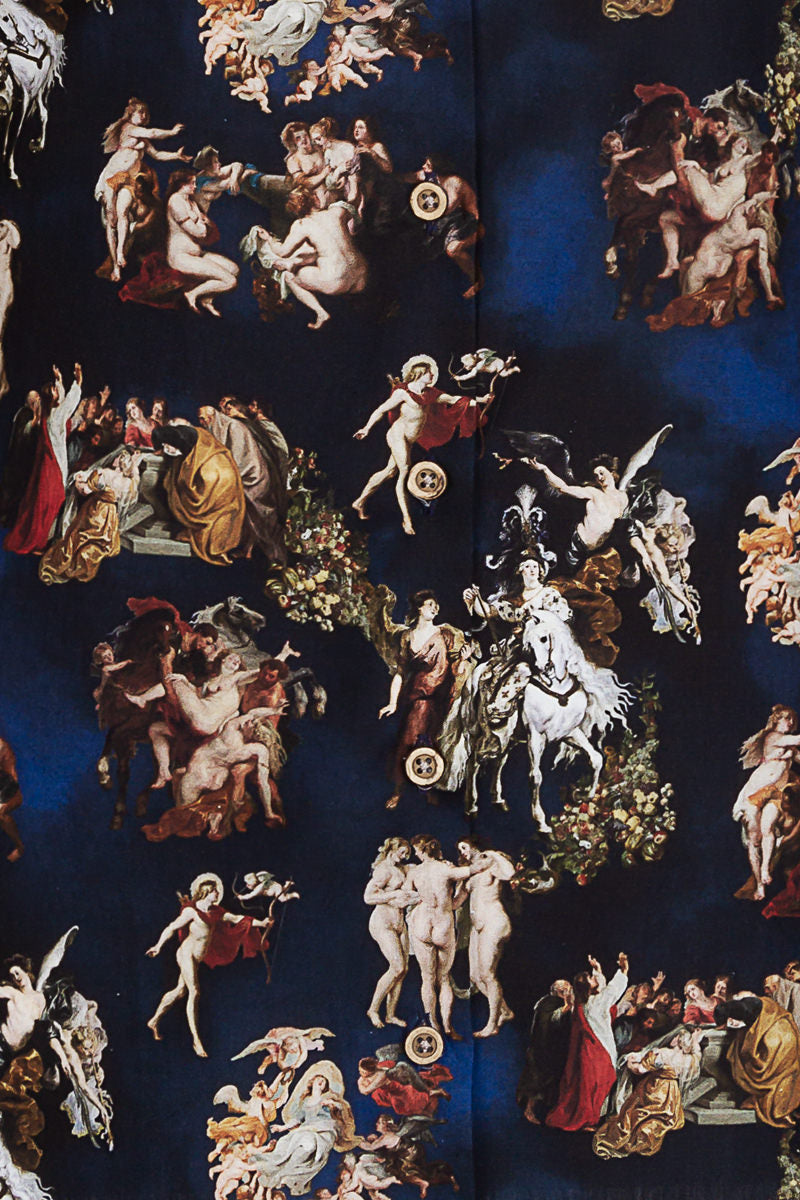 Peter Paul Rubens Long Sleeve Print Shirt for Women