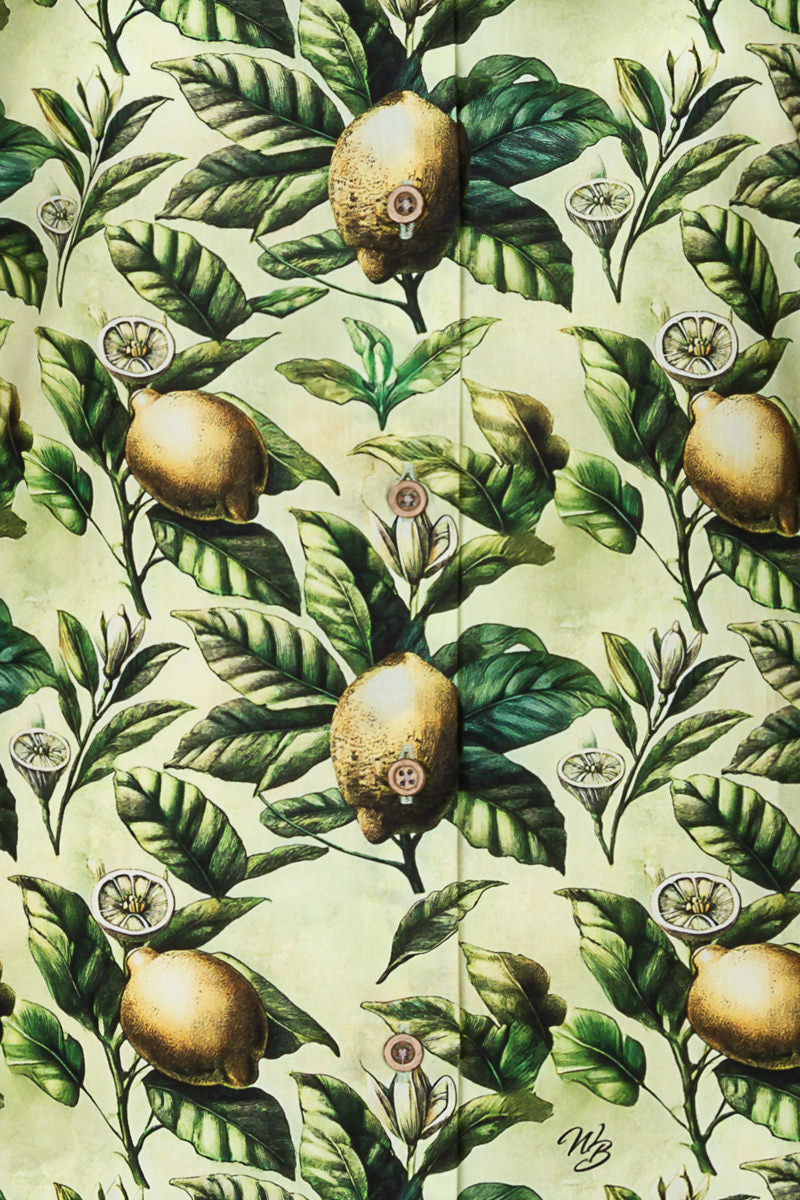 Amalfi Lemons Print Blouse voor Vrouwen