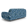 Blue Abstract sofa / Wolff Blitz