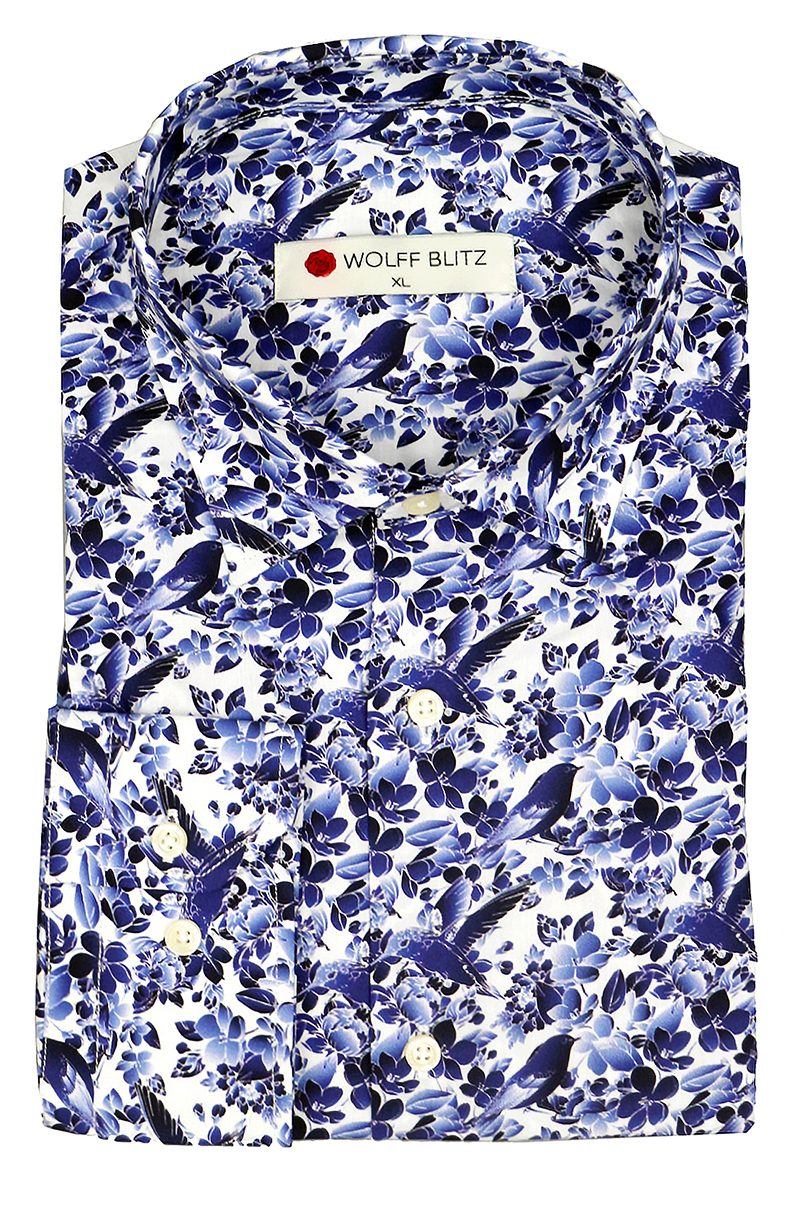 Delfts Blauwe Vogeltjes Shirt