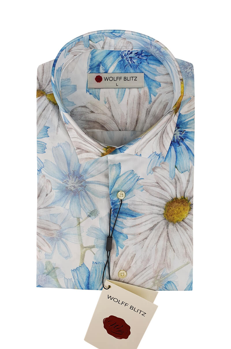 Daisy Flowers Short Sleeve