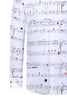 Mozart inspired Long Sleeve Men's Shirt