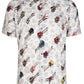 Iconic Guitars Printed Short Sleeve Men's Shirt