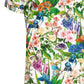 Floral Papillon Korte Mouw Overhemd