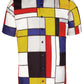 Piet Mondriaan Short Sleeve Men's Shirt