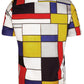 Piet Mondriaan Short Sleeve Men's Shirt