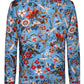 Victorian Flowers inspired Long Sleeve Men's Shirt