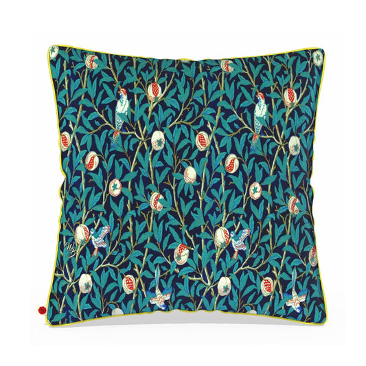 Birds and Pomegranate William Morris Inspired Pillow (Pre-Order)