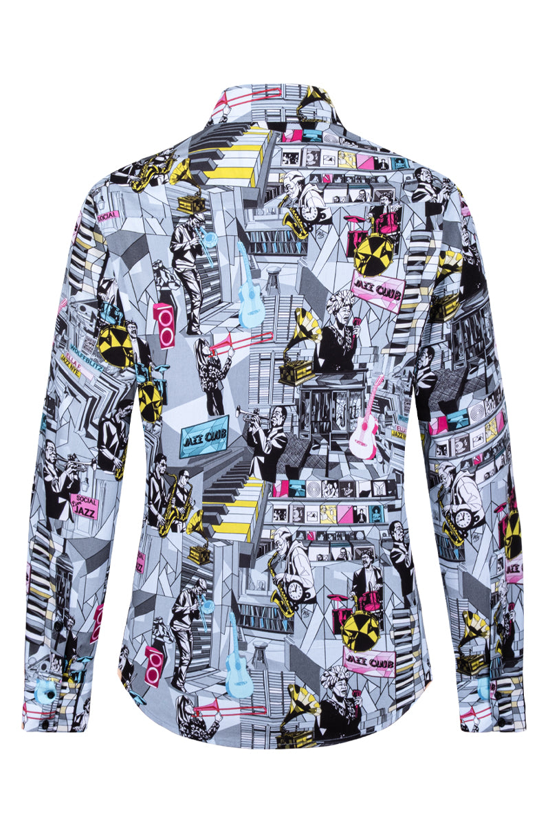 Jazz Icon inspired Long Sleeve Shirt for Women