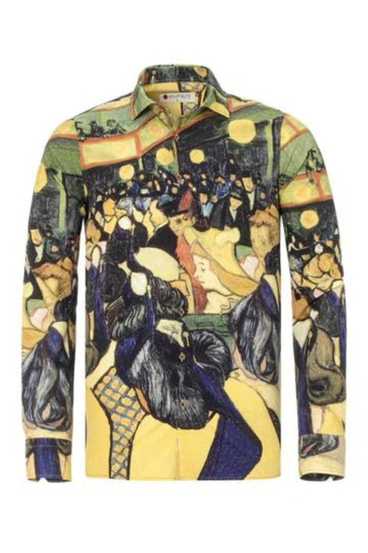 Danszaal Van Gogh Overhemd
