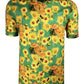 Sunflower Van Gogh Short Sleeve Men's Shirt