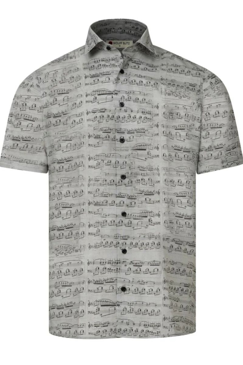 Chopin Korte Mouw Overhemd