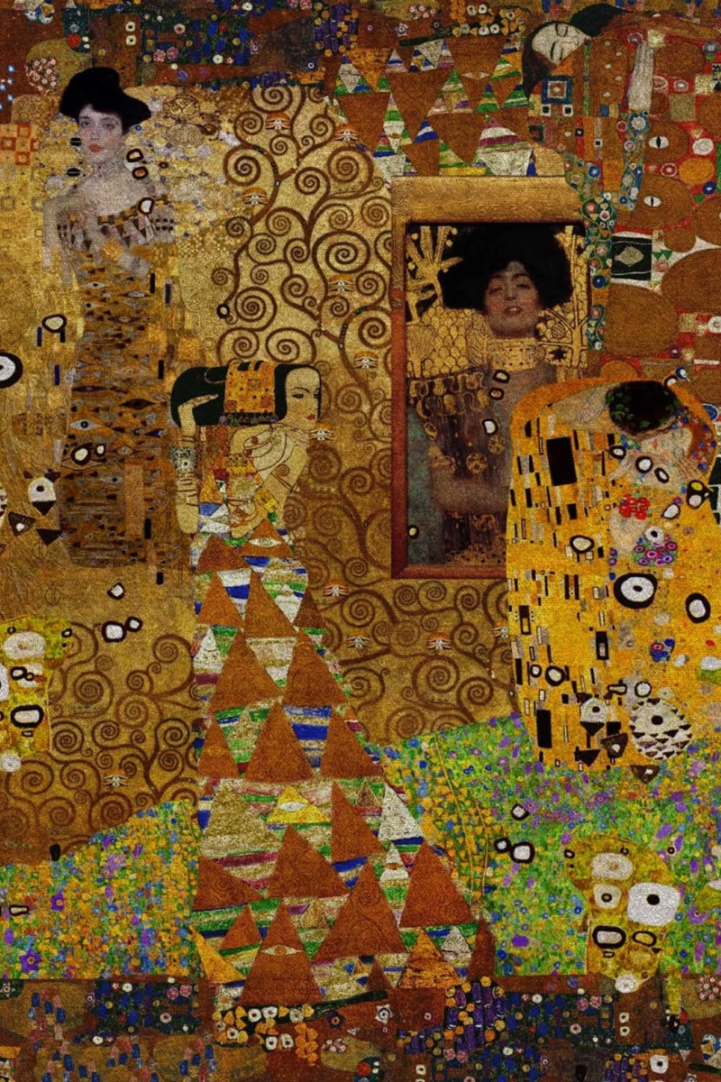 Gustav Klimt stof