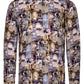 Victor Horta's Architecture inspired Long Sleeve Men's Shirt
