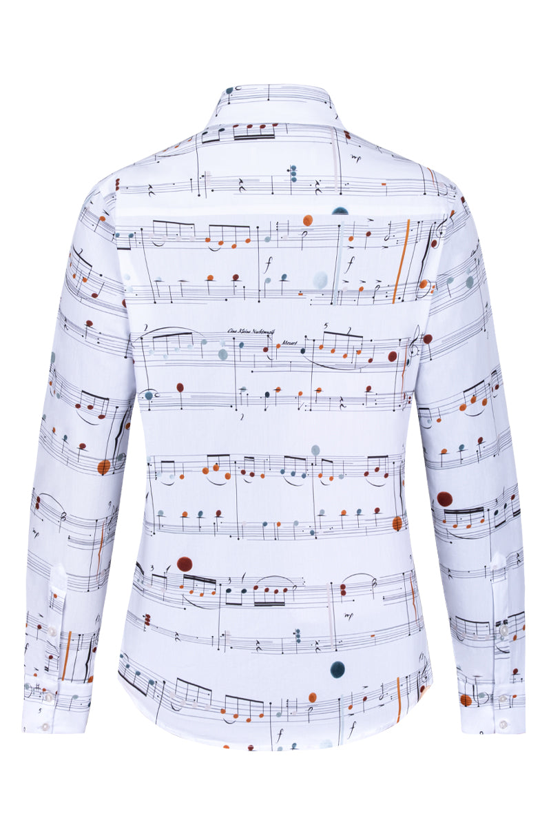 Mozart inspired Long Sleeve Shirt for Women
