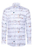 Mozart inspired Long Sleeve Men's Shirt