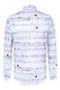 Mozart inspired Long Sleeve Men's Shirt
