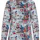 Abstract Trumpets Long Sleeve Shirt for Women
