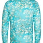 Van Gogh Inspired Blossoms Print Long Sleeve Men's Shirt