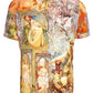 Alphonse Mucha Short Sleeve Men's Shirt