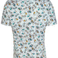 Light Blue Bikes Short Sleeve Men's Shirt