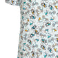 Light Blue Bikes Short Sleeve Men's Shirt