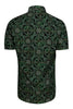 Celtic Knots Printed Short Sleeve Shirt for Men