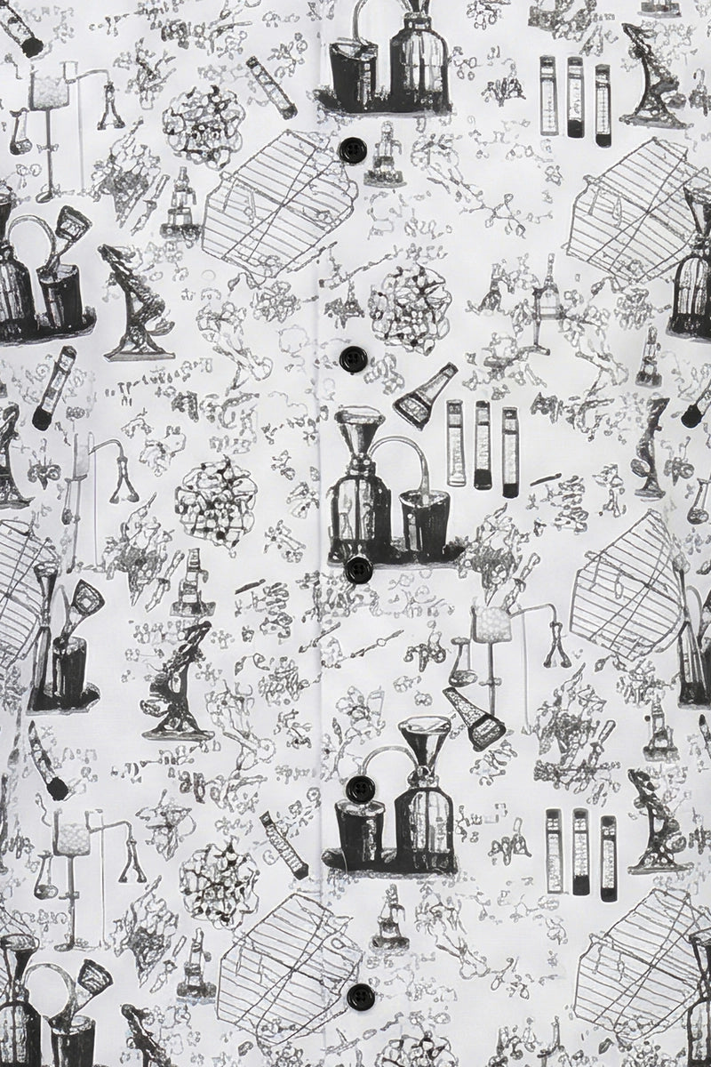 Chemistry Experiments Herenoverhemd met lange mouwen
