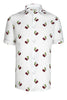 Cherries Short Sleeve Print Shirt for Men