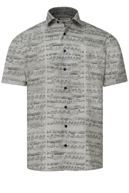 Chopin Korte Mouw Overhemd