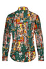 Courtesan Van Gogh inspired Long Sleeve Shirt for Women