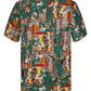 Courtesan Van Gogh inspired Short Sleeve Shirt for Men