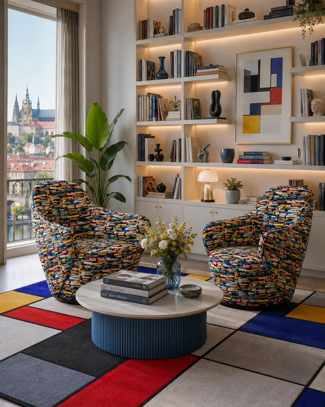 Czech my Books hug fauteuil