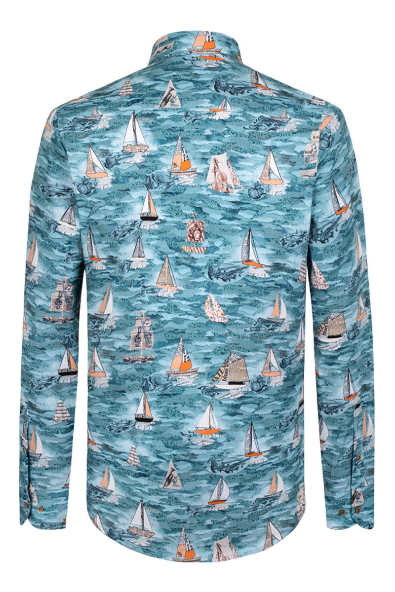 Jazz at North Sea inspired Long Sleeve Men's Shirt
