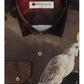 De Menagerie by Melchior d'Hondecoeter Print Long Sleeve Shirt for Men