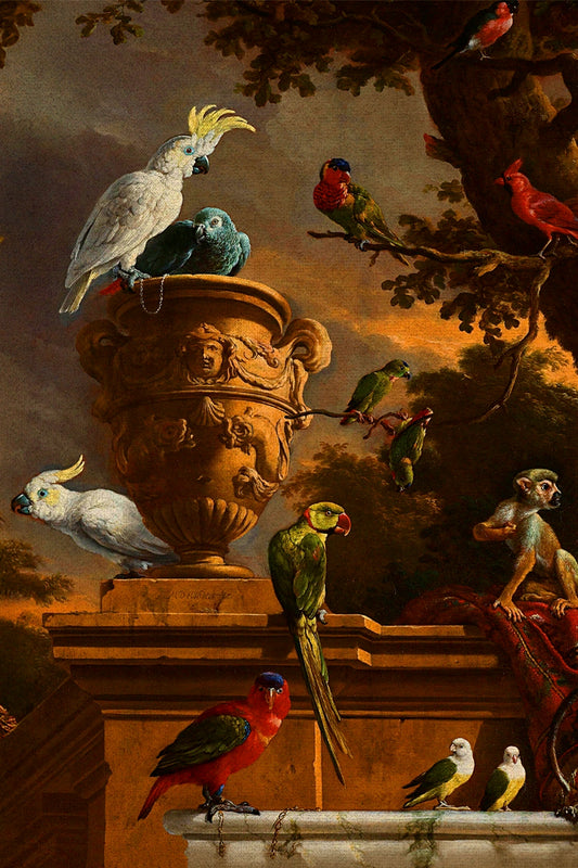 De Menagerie Print Fabric 3 Meters