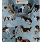 Dogs in Art Print Long Sleeve Shirt for Men