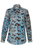 Dogs in Art Print Long Sleeve Shirt for Women