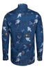 Egypt Symbols Long Sleeve Print Shirt for Men