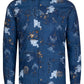 Egypt Symbols Long Sleeve Print Shirt for Men