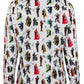 Electric Swing Long Sleeve Print Shirt for Women