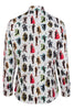 Electric Swing Long Sleeve Print Shirt for Women