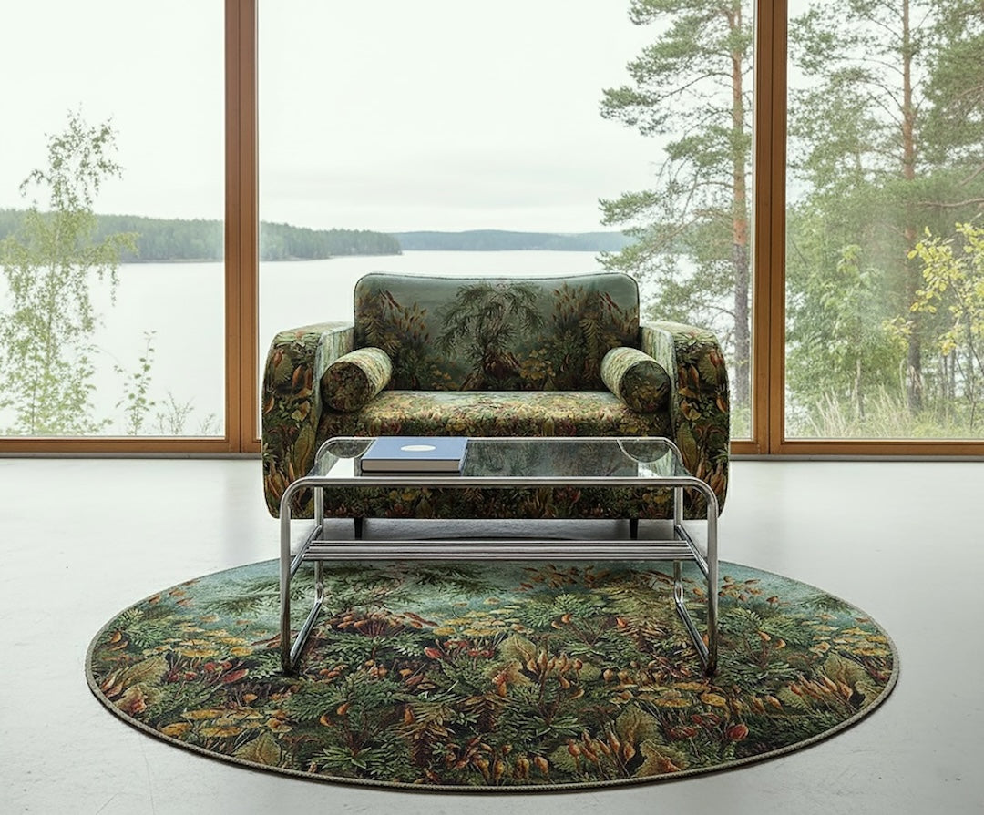 Ernst Haeckel Curve love seat