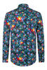 Festive Flowers Ton Schulten inspired Long Sleeve Men's Shirt 