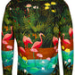 Henri Rousseau Inspired Printed Long Sleeve Shirt for Men