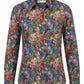 Flower Garden Printed Long Sleeve Shirt for Women