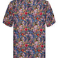 Flower Garden Printed Short Sleeve Shirt for Men